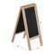 Vintiquewise Wooden A-Frame Chalkboard Sign Double-Sided Menu Board Easel for Restaurant Cafe Bar Coffee Shop Bakery Wedding Party Home Business Kitchen Countertop & Tabletop Display